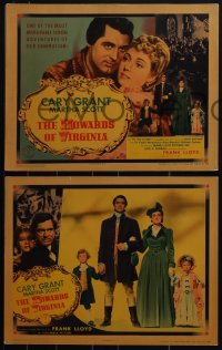 5r1595 HOWARDS OF VIRGINIA 8 LCs 1940 Cary Grant, Martha Scott & Hardwicke in American Revolution!