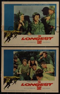 5r1659 LONGEST DAY 5 LCs 1962 Burton, cool images from in Zanuck's World War II D-Day movie!