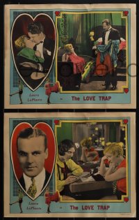 5r1674 LOVE TRAP 3 LCs 1929 William Wyler, great images of pretty Laura La Plante!