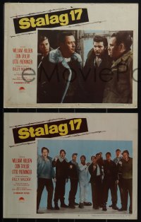 5r1661 STALAG 17 5 LCs 1953 Billy Wilder classic, Nazi Otto Preminger, Holden, Lembeck & Strauss!