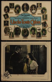 5r1550 UNCLE TOM'S CABIN 14 LCs 1927 Harriet Beecher Stowe classic, Lowe in title role, ultra rare!