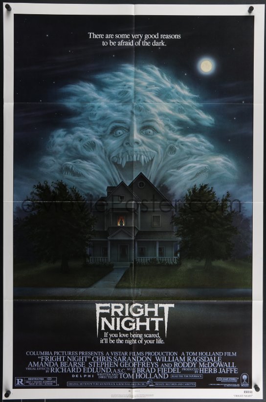 EMoviePoster.com: 5r0504 FRIGHT NIGHT 1sh 1985 Sarandon, McDowall, Best ...