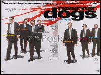 5s0049 RESERVOIR DOGS DS British quad 1992 Quentin Tarantino, Keitel, Buscemi, Penn, different!
