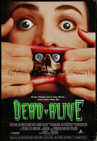 5s0855 DEAD ALIVE 1sh 1992 Peter Jackson gore-fest, some things won't stay down!