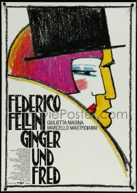 5s0338 GINGER & FRED German 1986 Federico Fellini, Mastroianni, completely different and ultra rare!