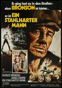 5s0343 HARD TIMES German 1975 Walter Hill directed, Charles Bronson, James Coburn, Dippel art!