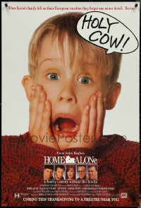 5s0924 HOME ALONE advance 1sh 1990 wacky Macaulay Culkin applying aftershave in bathroom, Pesci, Stern!