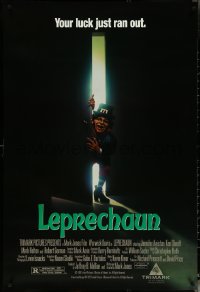 5s0956 LEPRECHAUN 1sh 1993 Warwick Davis, super young Jennifer Aniston, your luck just ran out!