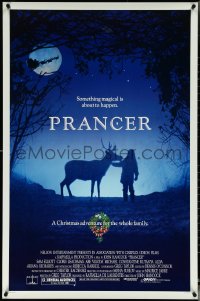 5s1012 PRANCER 1sh 1989 Sam Elliot, Cloris Leachman, Abe Vigoda, Christmas adventure!