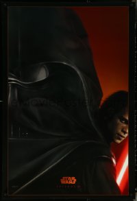 5s1034 REVENGE OF THE SITH teaser DS 1sh 2005 Star Wars Episode III, great image of Darth Vader!