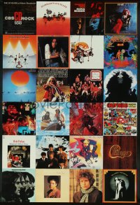 5s0095 CBS CD ROCK 100 24x33 Japanese music poster 1987 many album covers, Joplin and more!