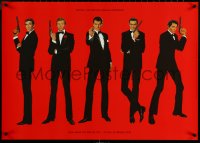 5s0117 JAMES BOND DIE WELT DES 007 23x33 German museum/art exhibition 1998 Bond festival!