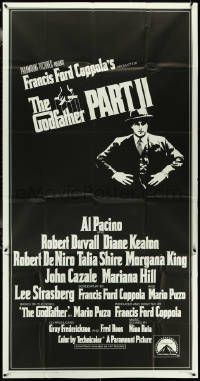 5t0441 GODFATHER PART II int'l 3sh 1974 Al Pacino in Francis Ford Coppola classic crime sequel!