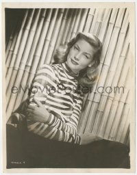 5t1357 LAUREN BACALL 8x10.25 still 1944 she's hoping for her big break in To Have and Have Not!