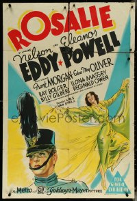 5t0510 ROSALIE Aust 1sh 1937 West Point cadet Nelson Eddy + full-length Eleanor Powell, ultra rare!