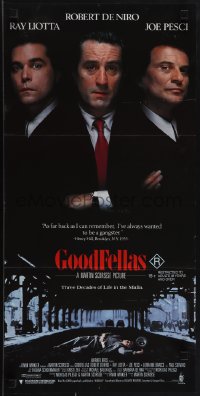 5t0522 GOODFELLAS Aust daybill 1990 Robert De Niro, Joe Pesci, Ray Liotta, Martin Scorsese classic!