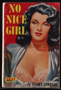 5t1296 NO NICE GIRL paperback book 1946 sexy woman wants be with a rich guy before marrying for love!