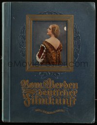 5t0378 VOM WERDEN DEUTSCHER FILMKUNST DER STUMME FILM German softcover book 1935 silent movies!