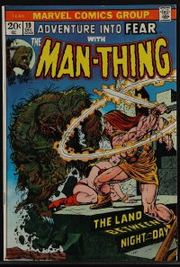 5t0200 ADVENTURE INTO FEAR December #19 comic book 1973 1st Howard the Duck, Man-Thing, Gil Kane art