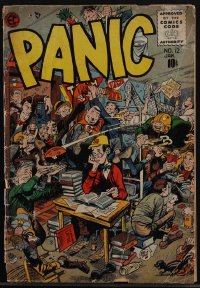 5t0185 PANIC #12 comic book December 1955 great art by Bill Elder, Jack Davis & Wally Wood!