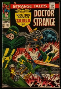 5t0258 STRANGE TALES #155 comic book April 1967 art by Jim Steranko, Stan Lee, Marie Severin