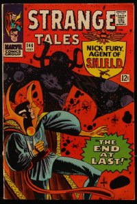 5t0264 STRANGE TALES #146 comic book July 1966 Steve Ditko, Stan Lee, Jack Kirby, Nick Fury!