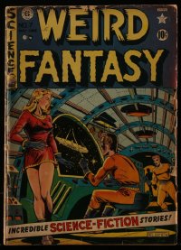 5t0154 WEIRD FANTASY #7 comic book May 1951 art by Al Feldstein, Jack Kamen, Wally Wood & Roussos!