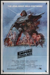 5t0911 EMPIRE STRIKES BACK style B NSS style 1sh 1980 George Lucas classic, art by Tom Jung!