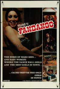 5t0922 FANDANGO 1sh 1970 the home of hard men & easy women, wacky western sexploitation!