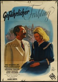 5t0489 GEFAHRLICHER FRUHLING German 34x48 1943 Deppe's Dangerous Spring, Tschechowa, ultra rare!