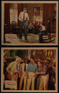 5t0785 ARROWSMITH 2 LCs 1931 Ronald Colman & Richard Bennett, from Sinclair Lewis novel!