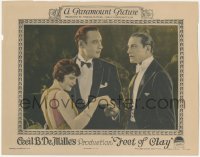 5t0645 FEET OF CLAY LC 1924 Cecil B. DeMille, Vera Reynolds, Rod La Rocque, Ricardo Cortez, rare!