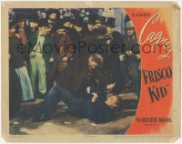 5t0653 FRISCO KID LC R1944 great image of James Cagney on ground attacked by man with hook hand!