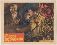 5t0667 LOST SQUADRON LC 1932 Richard Dix grabs super young pilot Joel McCrea, cool border art!