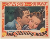 5t0687 SHINING HOUR LC 1938 c/u of married Robert Young trying to kiss sad Joan Crawford!