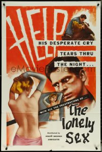 5t1032 LONELY SEX 1sh 1959 Richard Hilliard, his desperate cry tears thru the night, before Psycho!