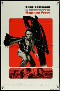 5t1045 MAGNUM FORCE int'l 1sh 1973 Clint Eastwood is Dirty Harry pointing his huge gun!