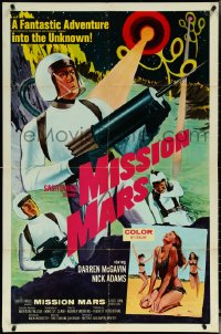 5t1064 MISSION MARS int'l 1sh 1968 Darren McGavin, a fantastic sci-fi adventure into the unknown!