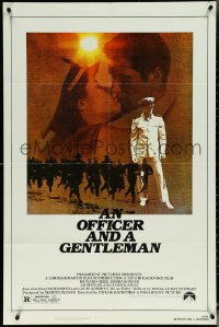 5t1090 OFFICER & A GENTLEMAN 1sh 1982 Richard Gere & Debra Winger in love & in the U.S. Navy!