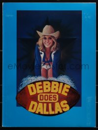 5t0357 DEBBIE DOES DALLAS presskit 1978 Bambi Woods & sexy Texas Cowgirls, contains NO stills!