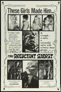 5t1136 RELUCTANT SADIST 1sh 1968 Jeg - en marki, sexy girls in bondage, ultra rare!