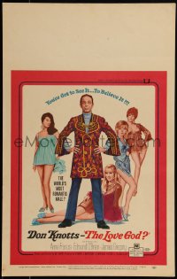 5t0101 LOVE GOD WC 1969 Don Knotts is the world's most romantic male with sexy ladies!