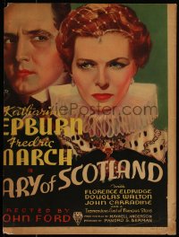 5t0105 MARY OF SCOTLAND WC 1936 Queen Katharine Hepburn & Fredric March, directed by John Ford!