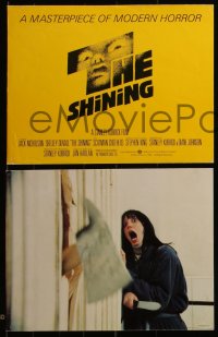 5t0367 SHINING 7 color 11x14 stills 1980 Stephen King & Stanley Kubrick masterpiece, Bass TC art!