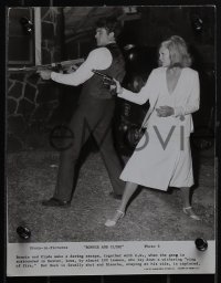 5t1446 BONNIE & CLYDE 3 from 7x9.5 to 7.5x0.5 stills 1967 Warren Beatty & Faye Dunaway w/ guns!