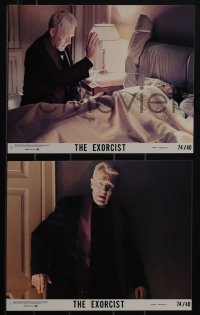 5t1399 EXORCIST 8 8x10 mini LCs 1974 William Friedkin classic, Burstyn, Blair, Van Sydow, Miller!