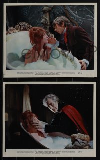 5t1405 FEARLESS VAMPIRE KILLERS 7 color 8x10 stills 1967 Jack MacGowran & sexy Sharon Tate, Polanski!