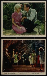 5t1441 TIME MACHINE 4 color 8x10 stills 1960 H.G. Wells, George Pal, Taylor, Mimieux, sci-fi classic!