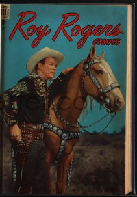 5t0289 ROY ROGERS hardcover bound comic books 1948 adventures of the singing cowboy star #7-12!