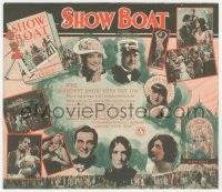 5t1334 SHOW BOAT herald 1929 Laura La Plante, Joseph Schildkraut, Edna Ferber, Hammerstein & Kern